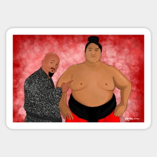 Yokozuna + Mr. Fuji Sticker